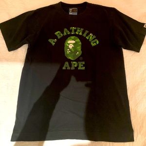 Vintage authentic Bathing Ape logo shirt